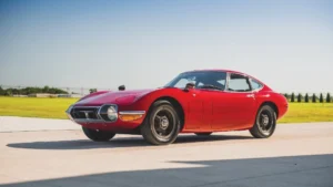 1967 Toyota 2000 GT Solar Red