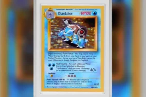 1998 Pokemon Commission Presentation Galaxy Star Holo Blastoise