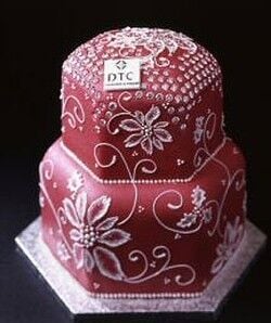 Diamond Christmas Cake