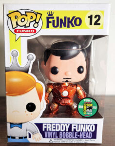 Freddy Funko Metallic Iron Man