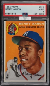 Hank Aaron 1954 Topps