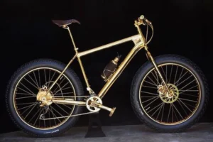 House of Solid Gold 24k Gold Extreme Mountain Bike