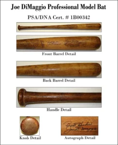 Joe DiMaggio Bat