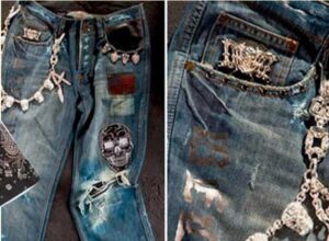 Levi’s Dussault Apparel Thrashed Denim