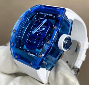 RM 52-01 Blue Sapphire Tourbillon Skull Edition