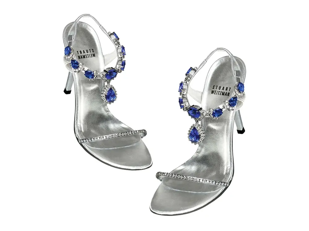 Stuart Weitzman Cinderella Slippers 