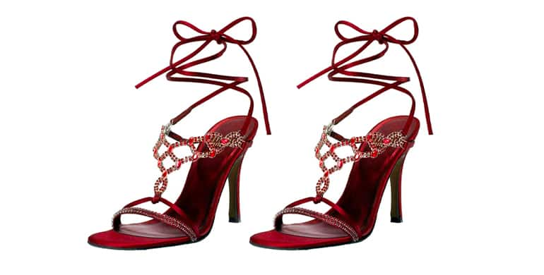 Stuart Weitzman Wizard of Oz Ruby Stilettos