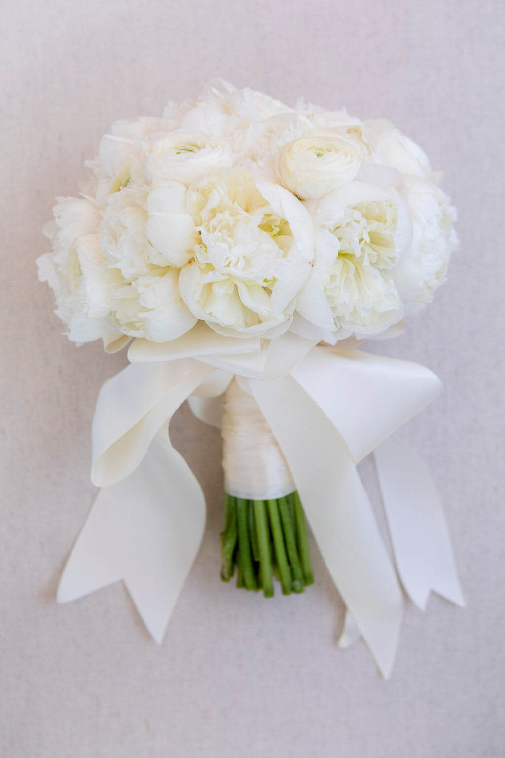 Bouquet Nine: White Peony (Peonies, £361)